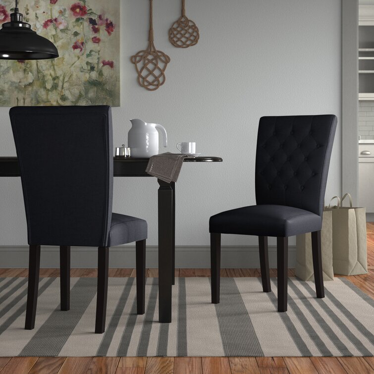 Prospe linen deals upholstered dining chair